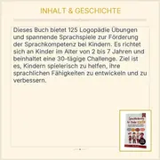 Vorschaubild 4 von Sprachförderung für Kinder mit Spaß 125 Logopädie Übungen Anne Bäuerle Buch