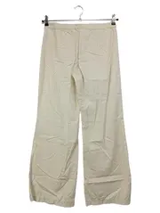 Vorschaubild 2 von Stoffhose Damen Beige Gr. 36 Klassisch Elegant Baumwolle