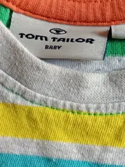 Vorschaubild 5 von Baby T-Shirt Gr. 74 Gestreift Bunt Brusttasche Baumwolle
