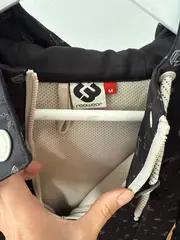 Vorschaubild 6 von Damen Leichte Jacke Gr. 38 Maritim Muster Schwarz mit Kapuze