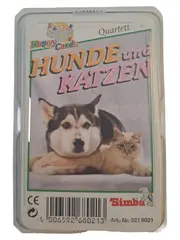 Vorschaubild 1 von Happy Cards Quartett Hunde und Katzen Kartenspiel Kinder