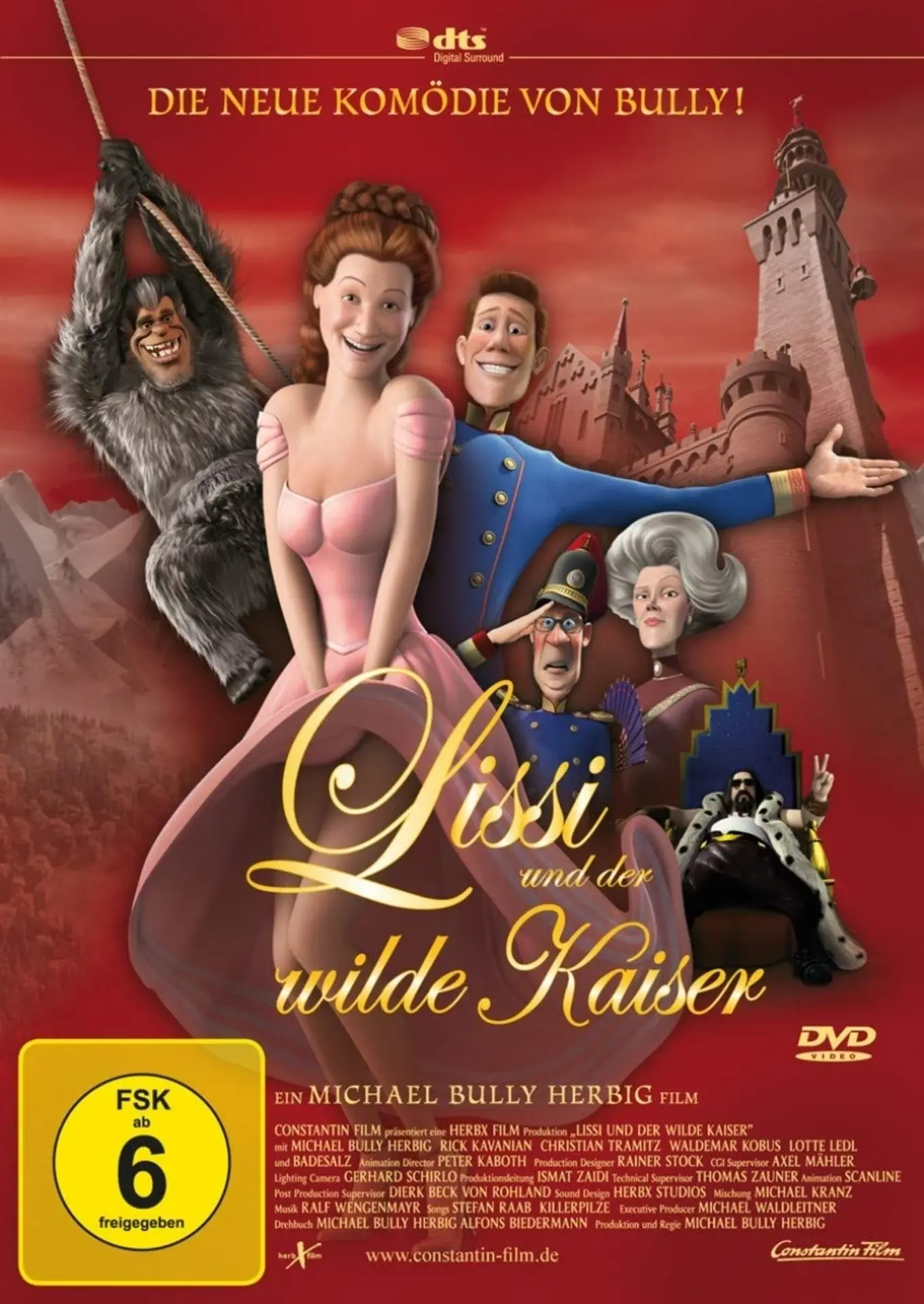 Lissi und der wilde Kaiser DVD Michael Bully Herbig Komödie Animationsfilm FSK 6