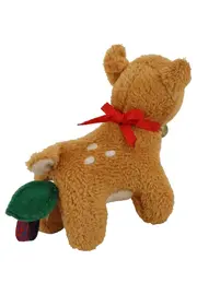 Vorschaubild 2 von Plüschtier Reh Rehkitz Kuscheltier Weihnachten mit Glöckchen Braun 7cm