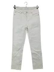 Vorschaubild 1 von TCM Damen Jeans Tapered Fit Weiß Gr. W31/40/L Casual Baumwolle Elasthan