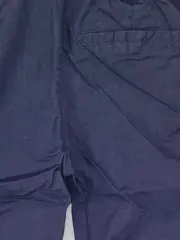 Vorschaubild 3 von Kinder Stoffhose Casual Blau Gr. 122 Baumwolle Leinen Knopf