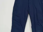 Vorschaubild 5 von Kinder Stoffhose Casual Blau Gr. 122 Baumwolle Leinen Knopf