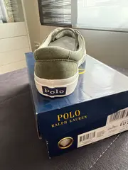 Vorschaubild 4 von Sneaker Low Damen Gr. 39 Oliv Grün Canvas NEU