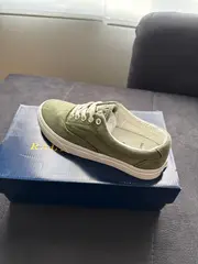 Vorschaubild 5 von Sneaker Low Damen Gr. 39 Oliv Grün Canvas NEU