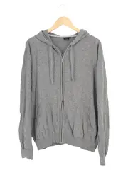 Vorschaubild 1 von Watsons Herren Kapuzenpullover Hoodie Grau Gr. M Casual Reißverschluss Wolle