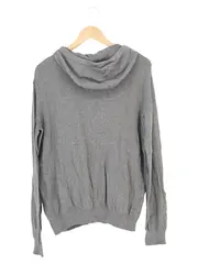 Vorschaubild 2 von Watsons Herren Kapuzenpullover Hoodie Grau Gr. M Casual Reißverschluss Wolle