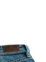 Vorschaubild 6 von Damen Jeans-Shorts W24 High-Rise Mom Short Blau Distressed