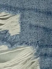 Vorschaubild 5 von Damen Jeans-Shorts W24 High-Rise Mom Short Blau Distressed