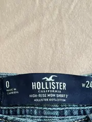 Vorschaubild 8 von Damen Jeans-Shorts W24 High-Rise Mom Short Blau Distressed