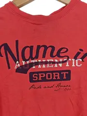Vorschaubild 3 von Kinder T-Shirt Gr. 110 Rot mit Schriftzug Casual