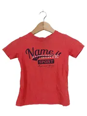 Vorschaubild 1 von Kinder T-Shirt Gr. 110 Rot mit Schriftzug Casual
