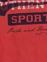 Vorschaubild 6 von Kinder T-Shirt Gr. 110 Rot mit Schriftzug Casual
