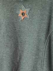 Vorschaubild 4 von Damen Pullover Hoodie Grau L Kapuze Baumwolle Freizeit Casual