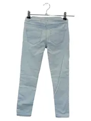 Vorschaubild 2 von Slim Fit Jeans Kinder Blau Gr. 134 Baumwolle Freizeit