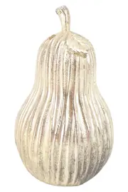 Vorschaubild 2 von Gewürzstreuer Gold Birnenform Vintage Elegant Metall Gewürzbehälter