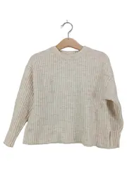 Vorschaubild 1 von Kinder Pullover Rippstrick Beige Gr. 104 Langarm Casual Alltag