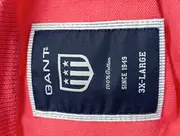 Vorschaubild 3 von Herren Pullover Gr. 3XL/58 Rot Argyle V-Ausschnitt Baumwolle