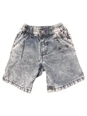 Vorschaubild 5 von Jeans Shorts Mädchen Gr. 56 Katze Blau