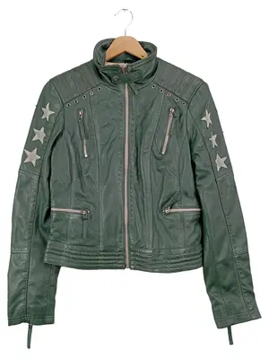 BLUE MONKEY Lederjacke