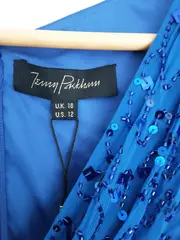 Vorschaubild 3 von Abendkleid Damen 42 Blau Pailletten Glamourös