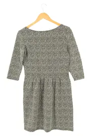 Vorschaubild 2 von Damen Freizeitkleid Gr. 38/M Grau Meliert Casual Minikleid