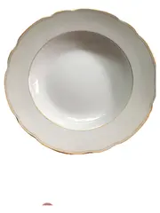 Vorschaubild 1 von Dessertschüssel Porzellan Klassisch Weiß 24cm
