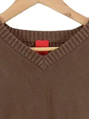 Vorschaubild 2 von Pullover Herren V-Ausschnitt Braun Gr. 42