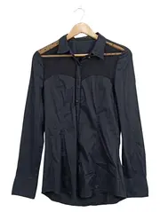 Vorschaubild 1 von Los Angeles Damen Bluse Schwarz Gr. M Spitze Elegant