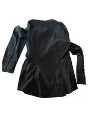 Vorschaubild 2 von Los Angeles Damen Bluse Schwarz Gr. M Spitze Elegant