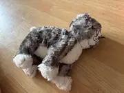 Vorschaubild 2 von Kuscheltier Katze LILLEPLUTT Plüschtier Mehrfarbig Grau Weiß 22cm