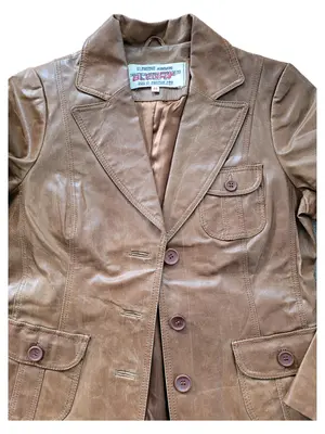 BLEVOSHE Lederjacke