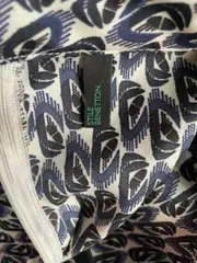 Vorschaubild 3 von Blusenkleid Damen 36/S Blau Grafisch Polyester