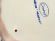 Vorschaubild 2 von Porzellan Engel Nina Marco 10cm Weihnachtsdeko Mehrfarbig