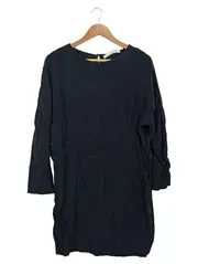 Vorschaubild 1 von Damen Freizeitkleid Gr. M Schwarz Basic Casual