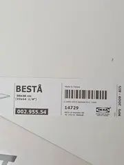 Vorschaubild 2 von BESTÅ Regal Weiß Holz 57x35x36 cm Modern Schrankelement