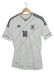 Vorschaubild 1 von Deutschland Fußball Trikot Kinder Gr. 128 Weiß Nr. 10 DFB Logo