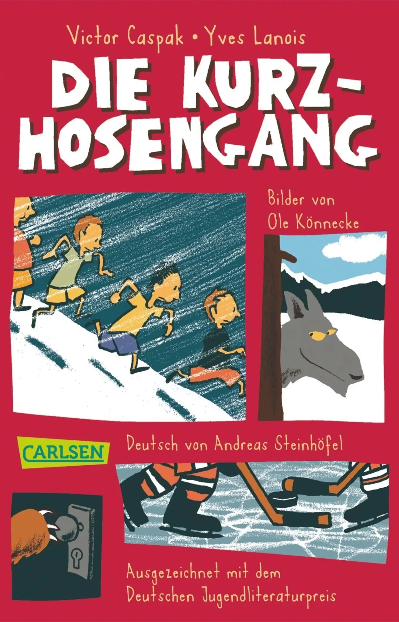 Die Kurzhosengang von Victor Caspak Carlsen Kinderbuch Abenteuer Taschenbuch