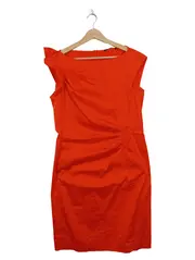 Vorschaubild 1 von Businesskleid Damen Rot Ärmellos Gr. 38 Sommer Business