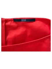 Vorschaubild 4 von Businesskleid Damen Rot Ärmellos Gr. 38 Sommer Business