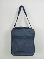 Vorschaubild 1 von Umhängetasche Damen Blau Klassisch Vintage Nylon 29x33cm