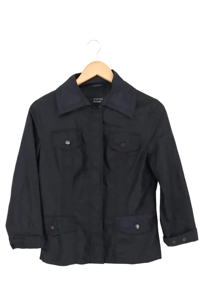 STEFFEN SCHRAUT Leichte Jacke Damen 36/S Schwarz Elegant Klassisch