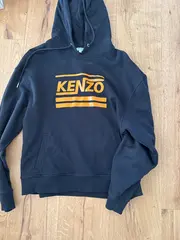 Vorschaubild 3 von Kapuzenpullover Damen Hoodie Schwarz Gr. 38/M Logo-Print Casual