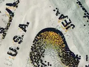 Vorschaubild 3 von Kinder T-Shirt Weiß Gr. 16/158 Logo Print Kurzarm Casual