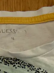 Vorschaubild 5 von Kinder T-Shirt Weiß Gr. 16/158 Logo Print Kurzarm Casual