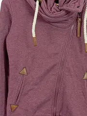 Vorschaubild 2 von Damen Kapuzenpullover Hoodie Gr. 36/S Rosa Streetwear