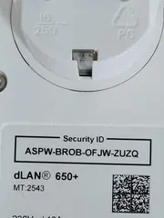 Vorschaubild 2 von dLAN 650+ Powerline Adapter MT:2543 Netzwerk 650 Mbit/s Weiß